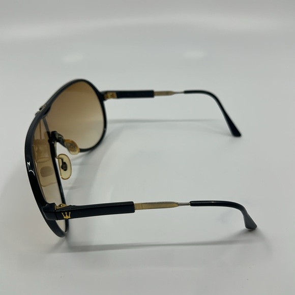 Vintage Maserati Brown Aviator Sunglasses - Picture 7 of 16